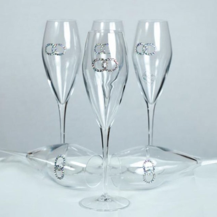 CG0017-Infinity Champagne Glasses Main Image